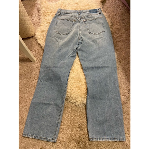 Abercrombie Ankle Straight Ultra High-Rise Jeans Size 8 - Picture 3 of 6